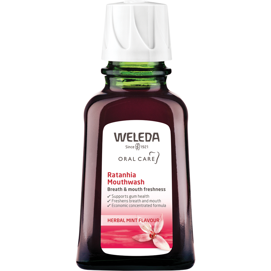 Mouthwash Ratanhia Herbal Mint Flavour