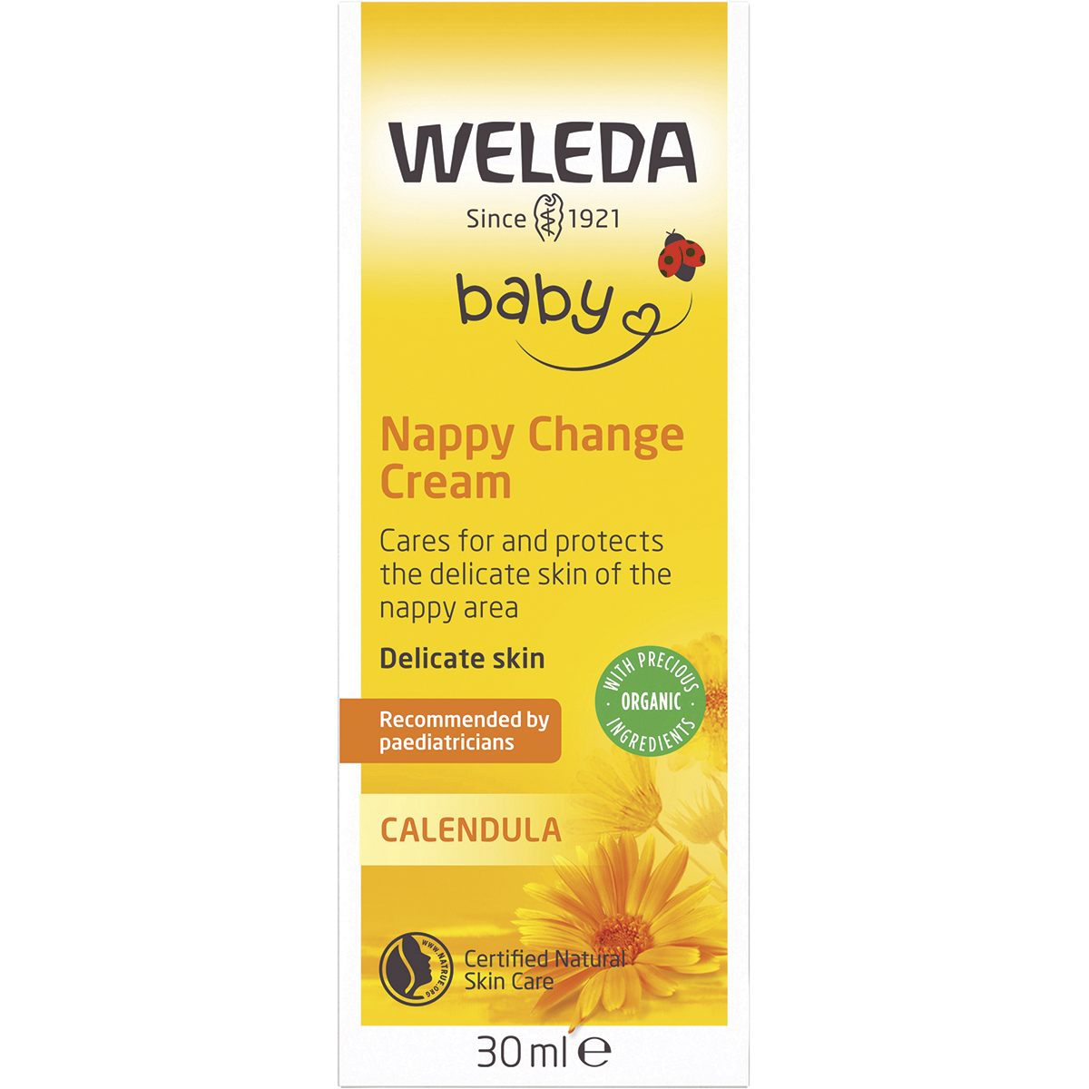 Calendula Nappy Change Cream Baby