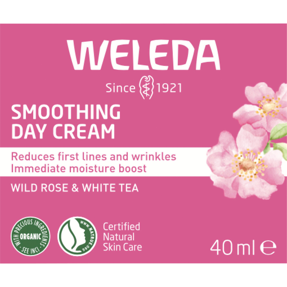 Smoothing Day Cream Wild Rose & White Tea