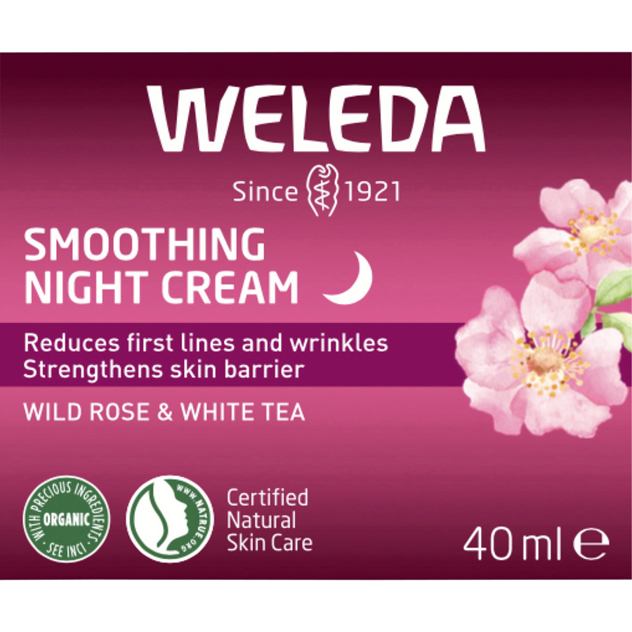 Smoothing Night Cream Wild Rose & White Tea