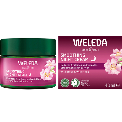 Smoothing Night Cream Wild Rose & White Tea