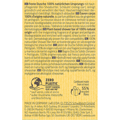 Shower Bar Ginger & Petitgrain