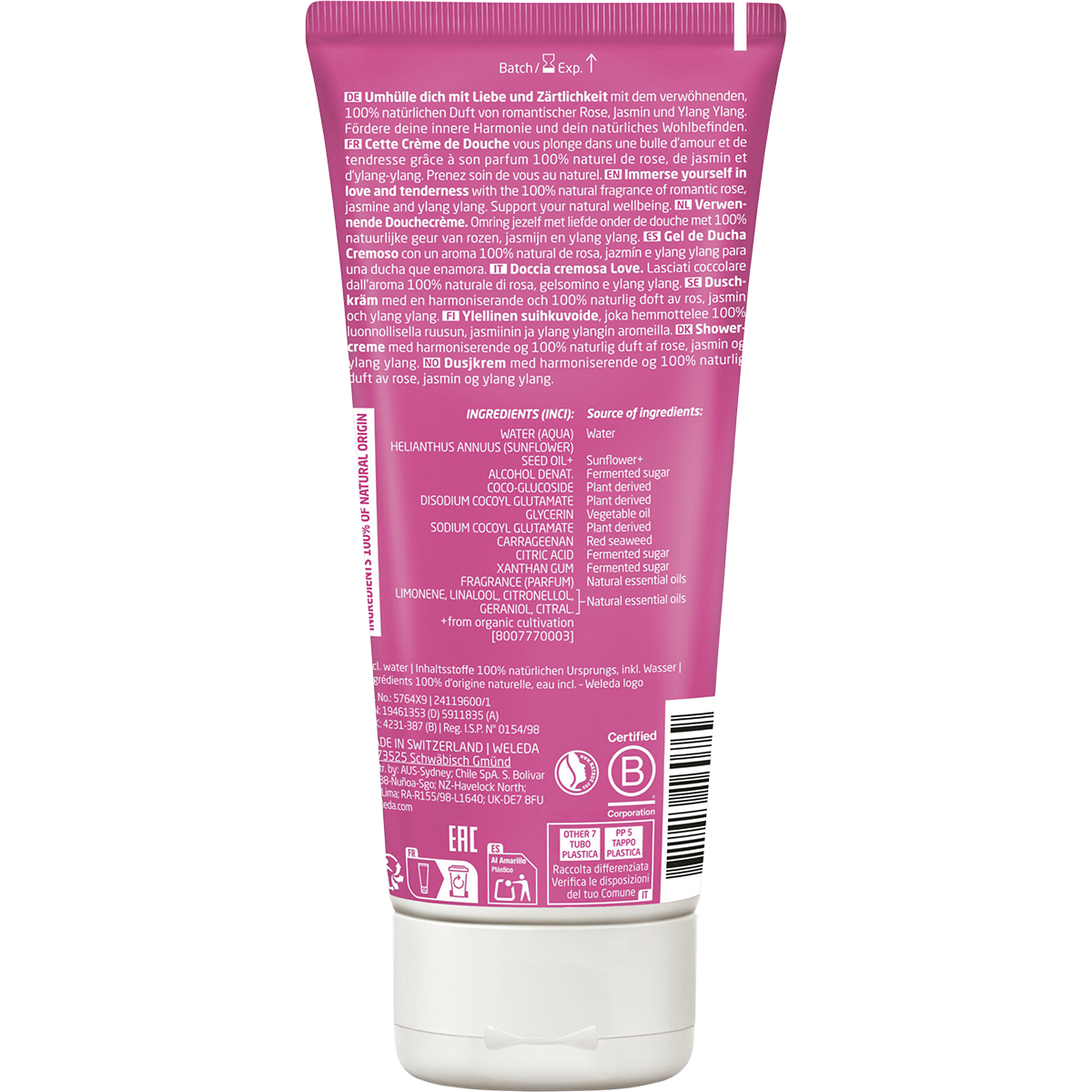 Love Shower Cream Rose