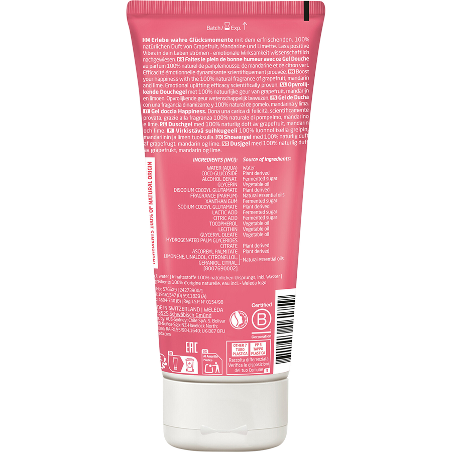Happiness Shower Gel Grapefruit