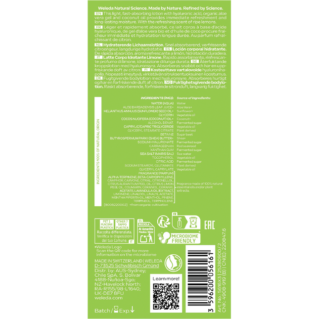 WELEDA Hydrating Body Lotion Aloe Vera