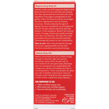 Regenerating Body Oil Pomegranate