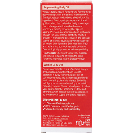 Regenerating Body Oil Pomegranate