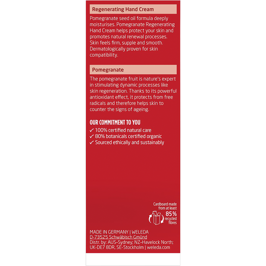 Regenerating Hand Cream Pomegranate