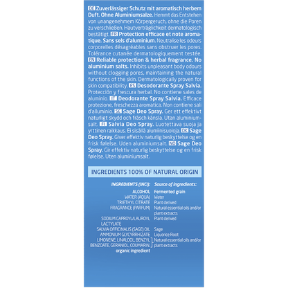 Deo Spray Herbal Fresh Sage