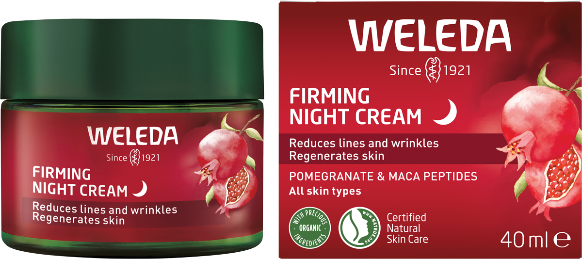 Firming Night Cream Pomegranate & Maca Peptides