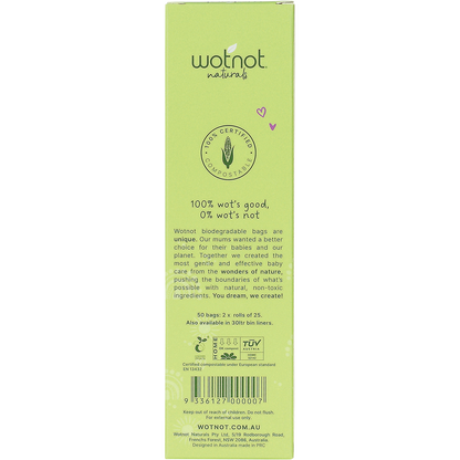 Biodegradable Nappy Bags 100% Compostable