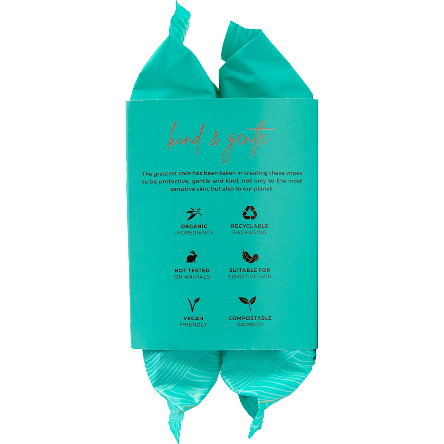 Natural Face Wipes Sensitive Twin Pack
