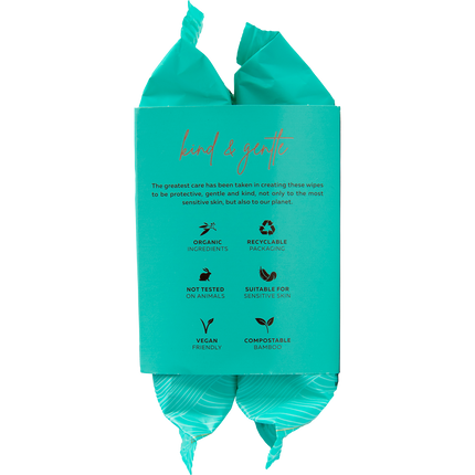 Natural Face Wipes Sensitive Twin Pack