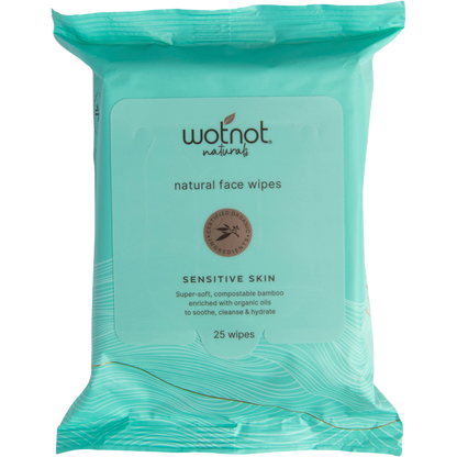 Natural Face Wipes Sensitive