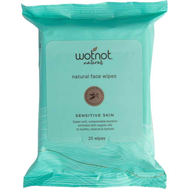 Natural Face Wipes Sensitive
