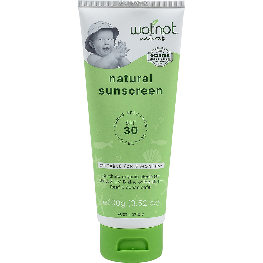 Natural Sunscreen SPF 30 Suitable For 3 Months+