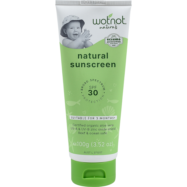 Natural Sunscreen SPF 30 Suitable For 3 Months+