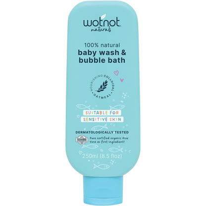 Baby Wash & Bubble Bath Suitable For Sensitive Skin