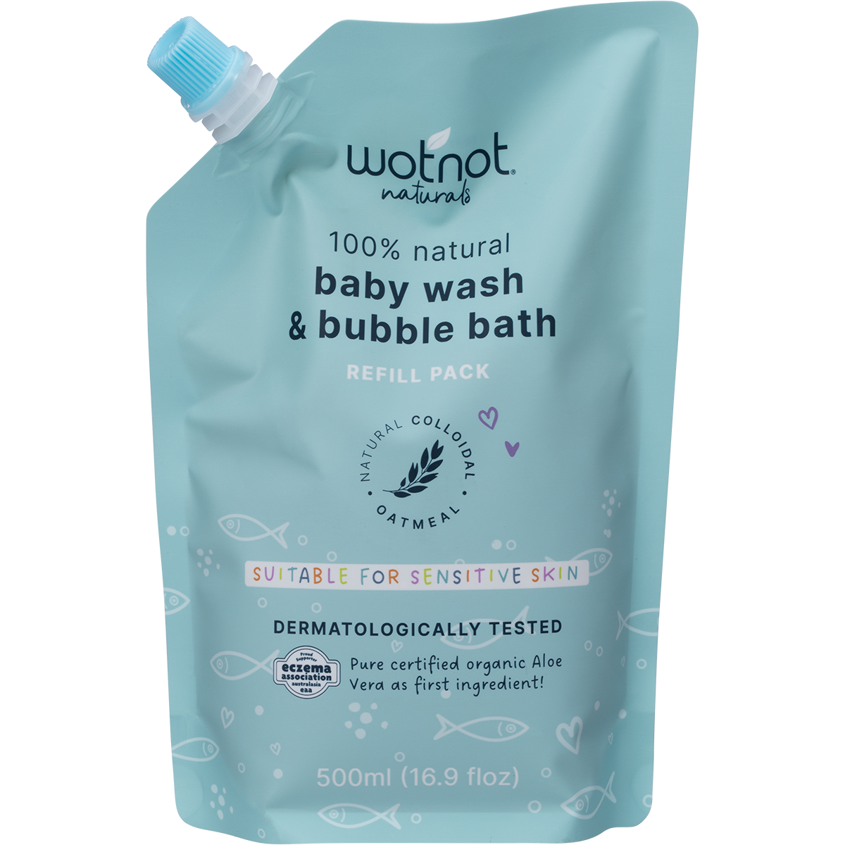Baby Wash & Bubble Bath Refill Pack For Sensitive Skin