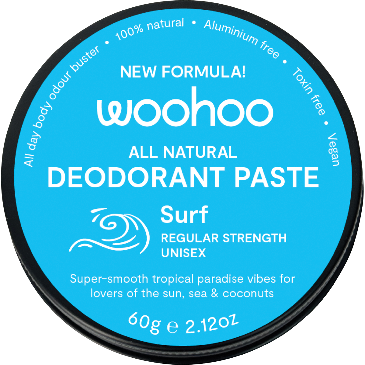 Deodorant Paste Tin Surf Regular Strength