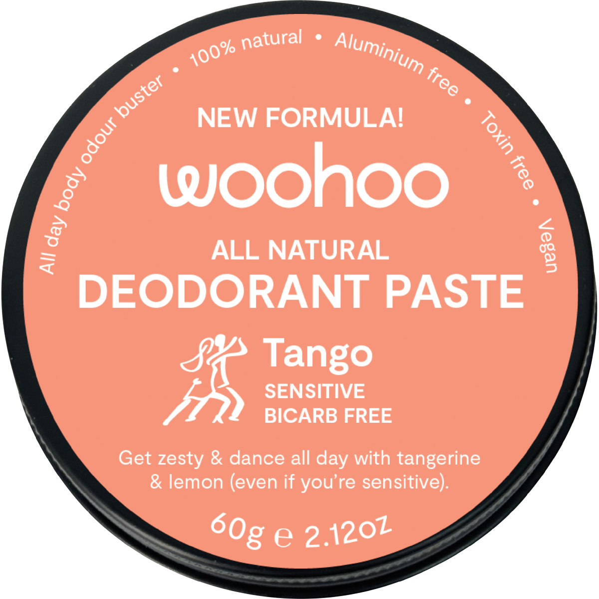 Deodorant Paste Tin Tango Sensitive Bicarb Free