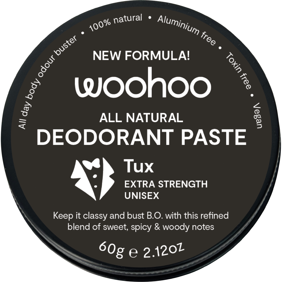 Deodorant Paste Tin Tux Extra Strength