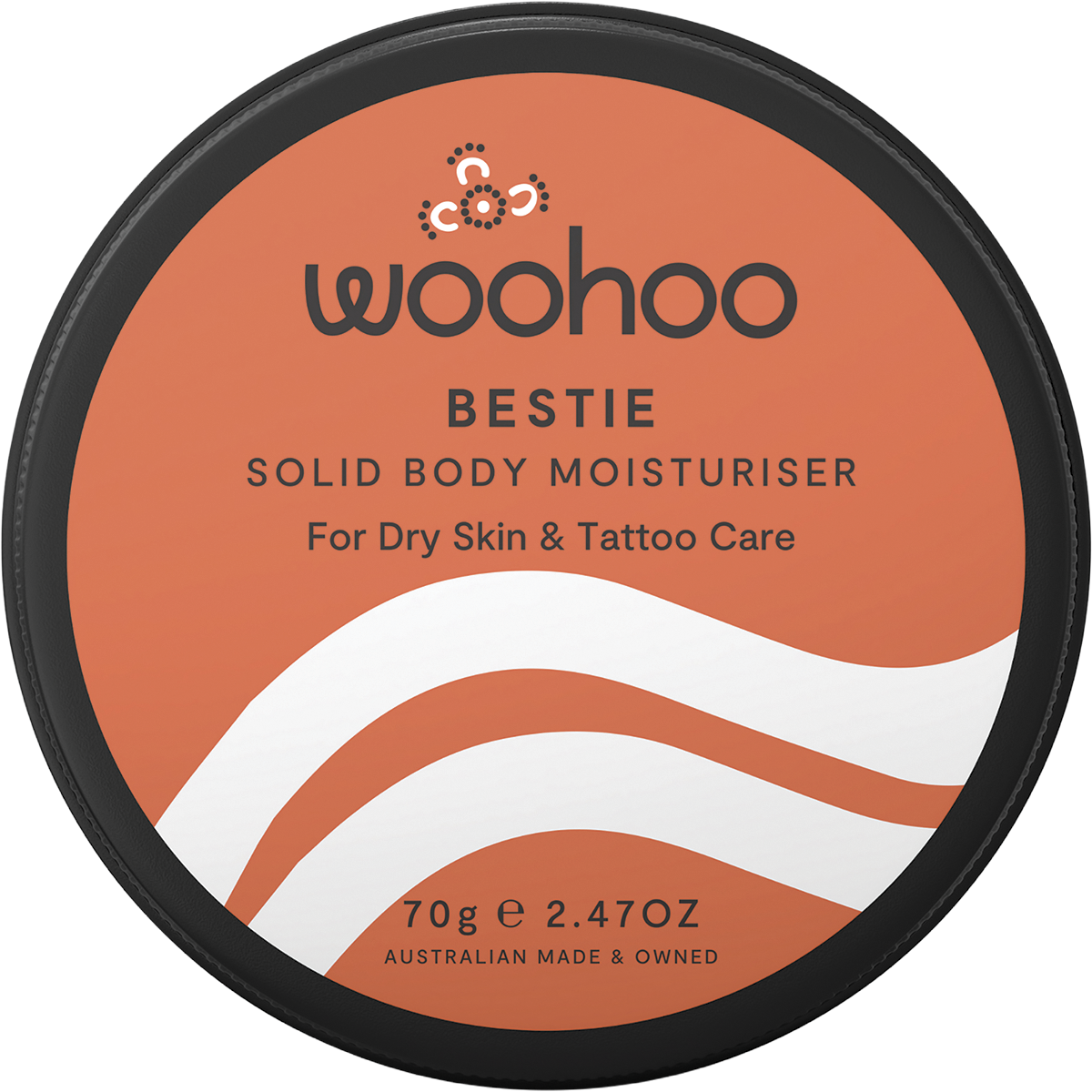 Bestie Solid Body Moisturiser Tin Dry Skin & Tattoo Care