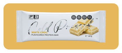 Fibre Boost Cold Pressed White Choc flavoured Protein Bar