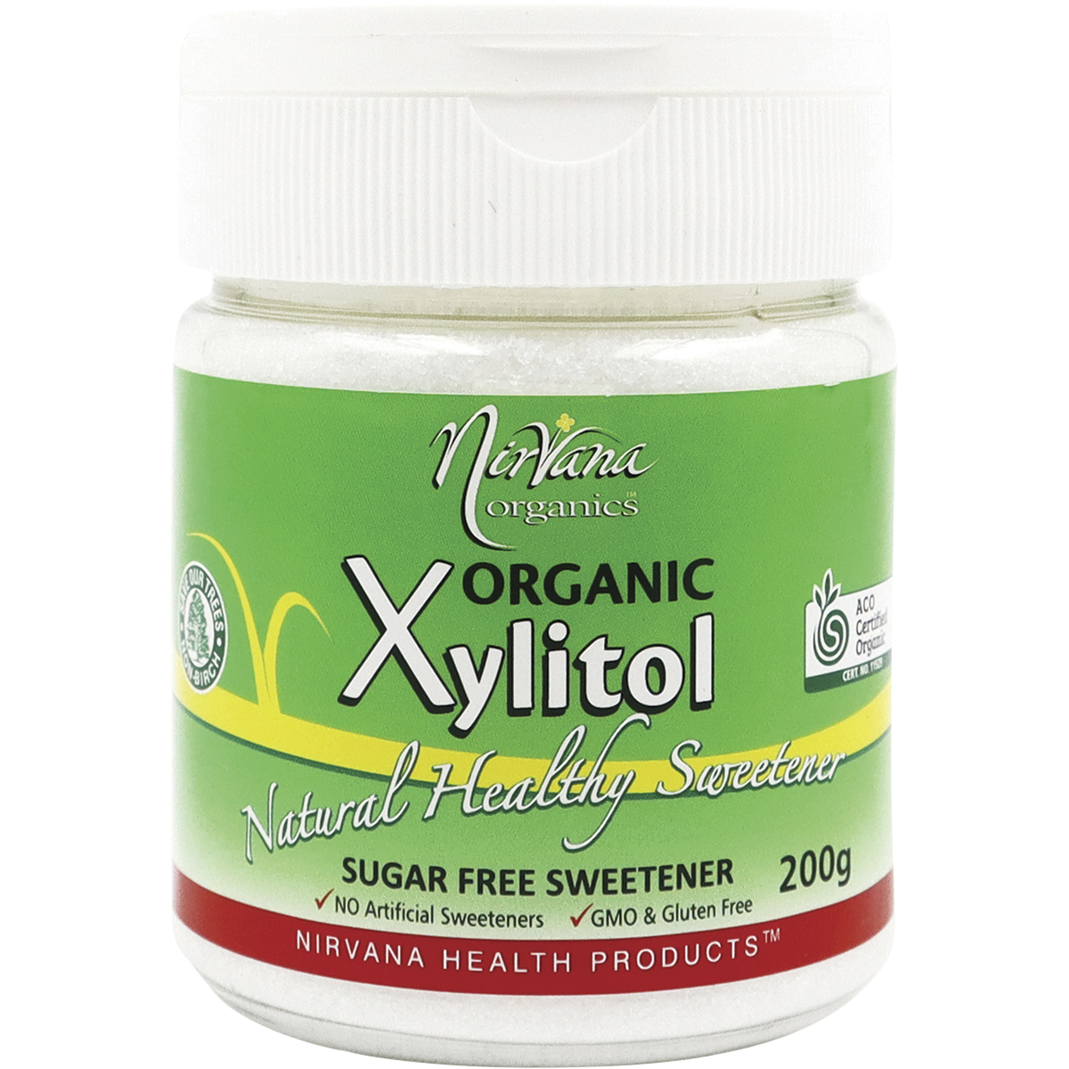 Xylitol Certified Organic Refillable Shaker
