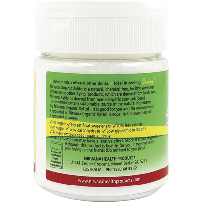 Xylitol Certified Organic Refillable Shaker