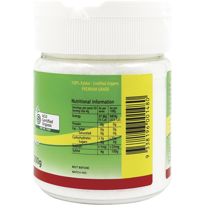 Xylitol Certified Organic Refillable Shaker