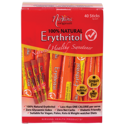 Erythritol 100% Natural Sticks