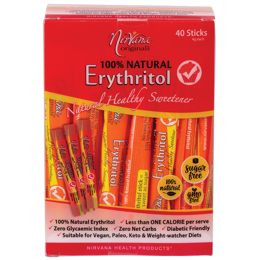 Erythritol 100% Natural Sticks
