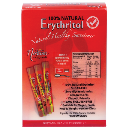 Erythritol 100% Natural Sticks