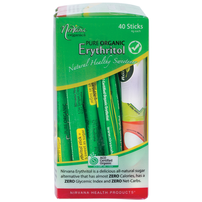 Erythritol Pure Organic Sticks
