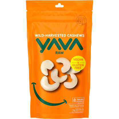 Wild-Harvested Cashews Raw