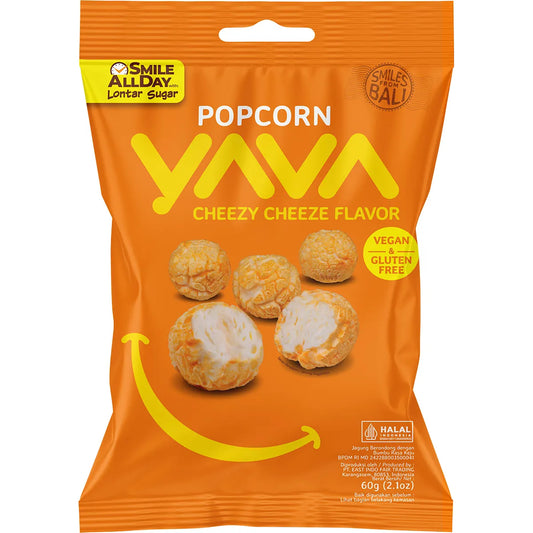 YAVA Popcorn Cheezy Cheeze Flavor 60g x 12