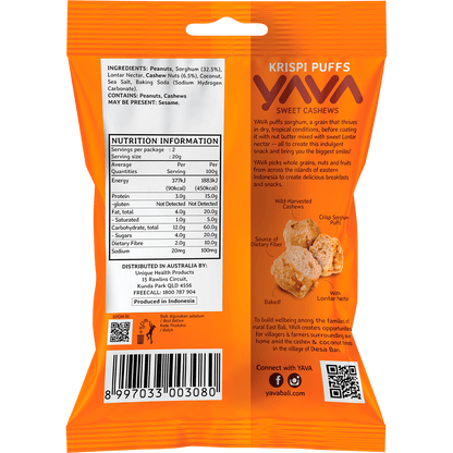 Krispi Puffs Sweet Cashews