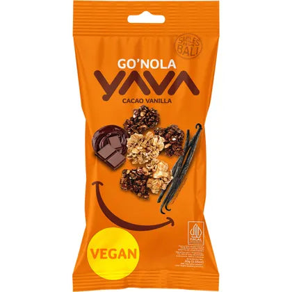 YAVA Go'Nola Cacao Vanilla 12x30g