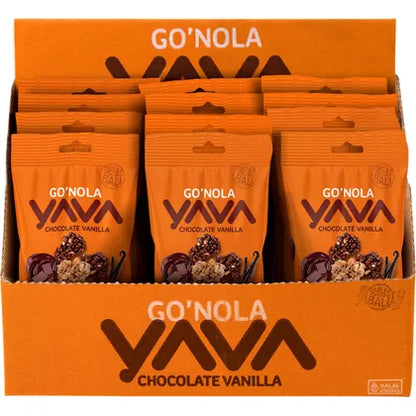 YAVA Go'Nola Cacao Vanilla 12x30g