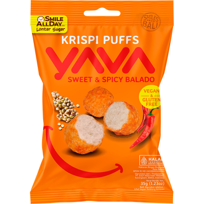 Krispi Puffs Sweet & Spicy Balado
