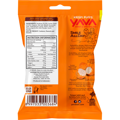 Krispi Puffs Sweet & Spicy Balado