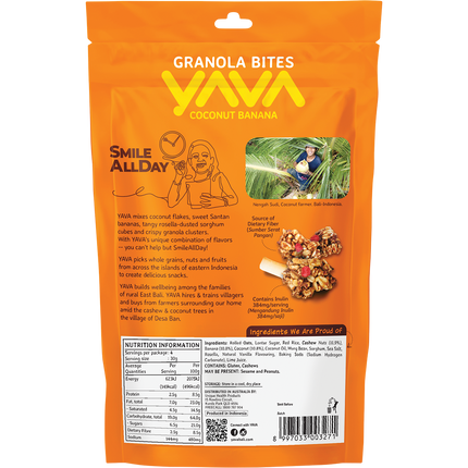 Granola Bites Coconut Banana