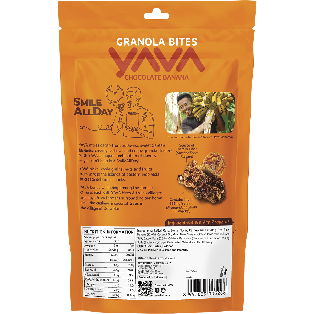 Granola Bites Chocolate Banana