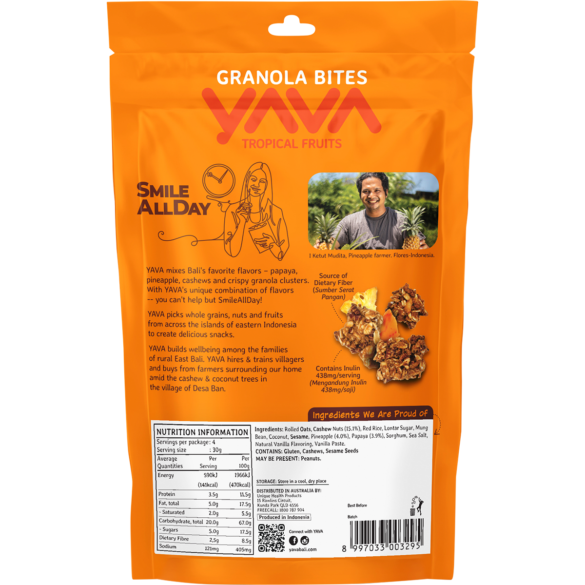 Granola Bites Tropical Fruits