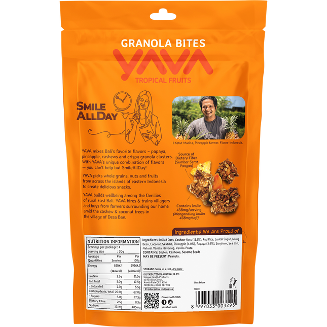 Granola Bites Tropical Fruits