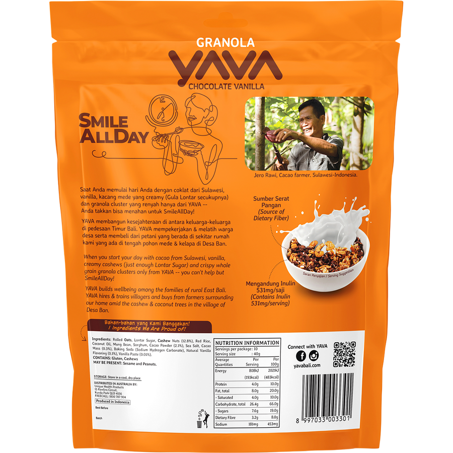 Granola Chocolate Vanilla