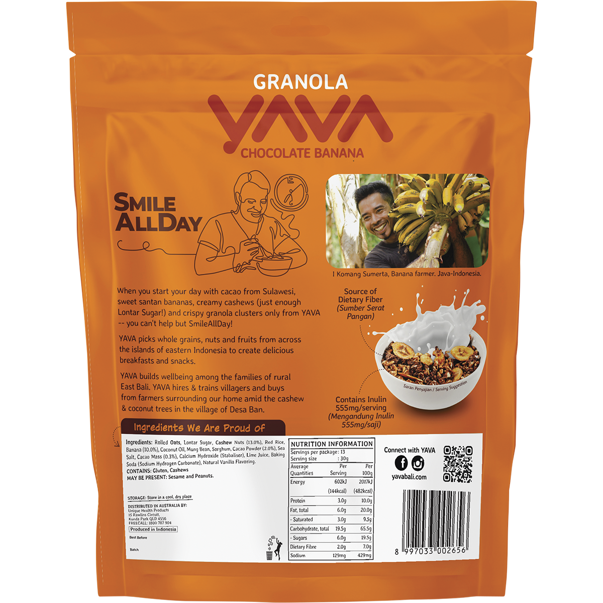 Granola Chocolate Banana