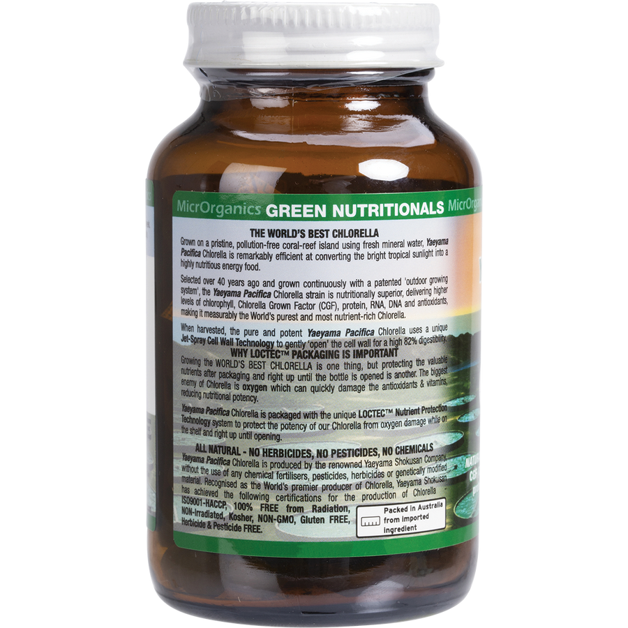 Yaeyama Pacifica Chlorella Tablets 500mg