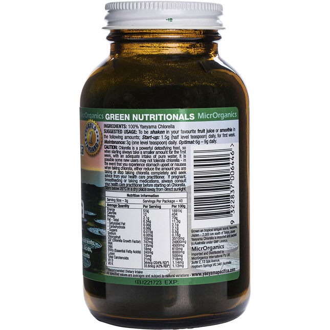 Yaeyama Pacifica Chlorella Powder